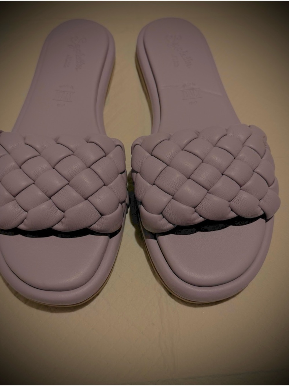 Seychelles Braided Slide Sandals in Lavender Bellisima 7.5